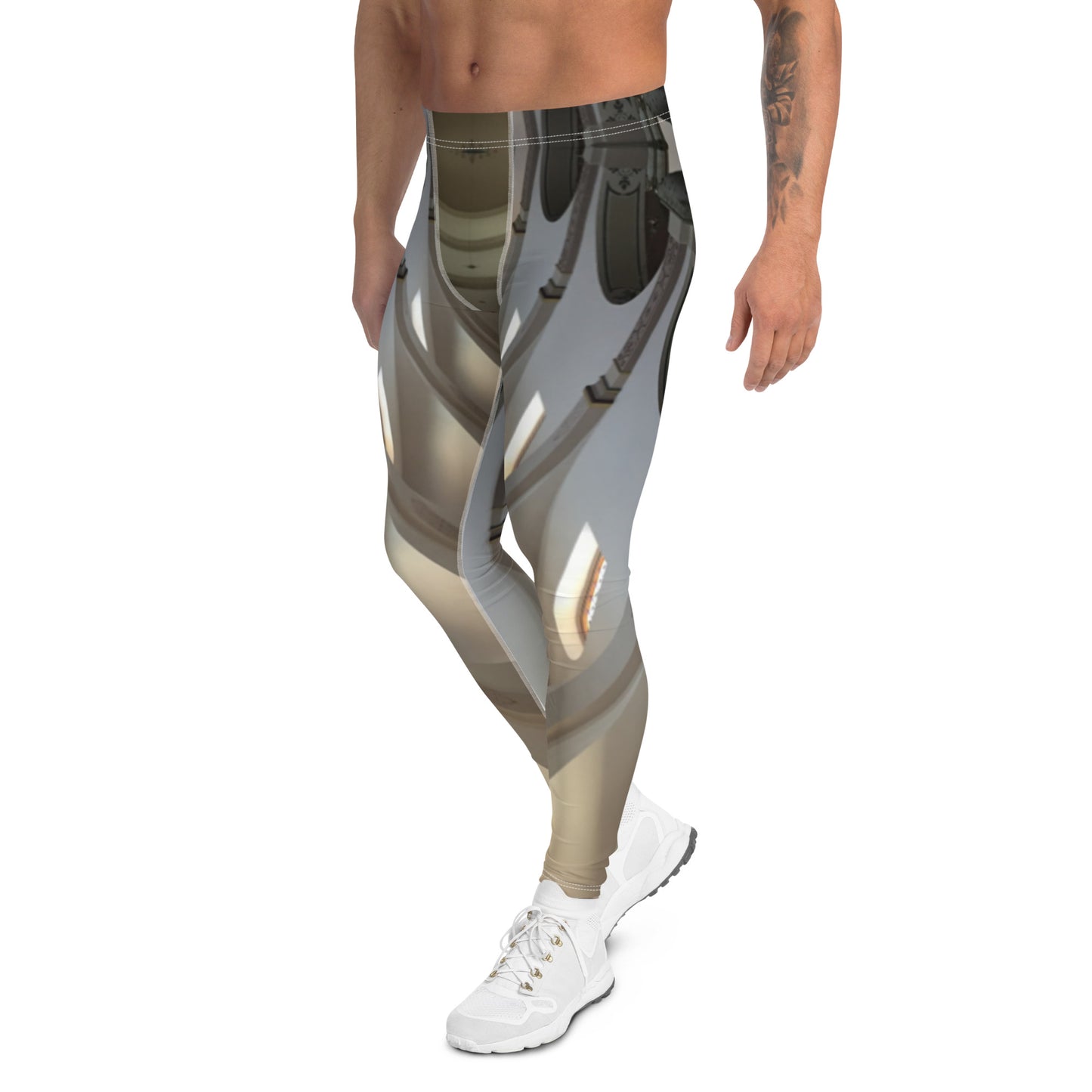 MEN'S LEGGINGS : BODY IS TEMPLE IS CATHEDRAL
