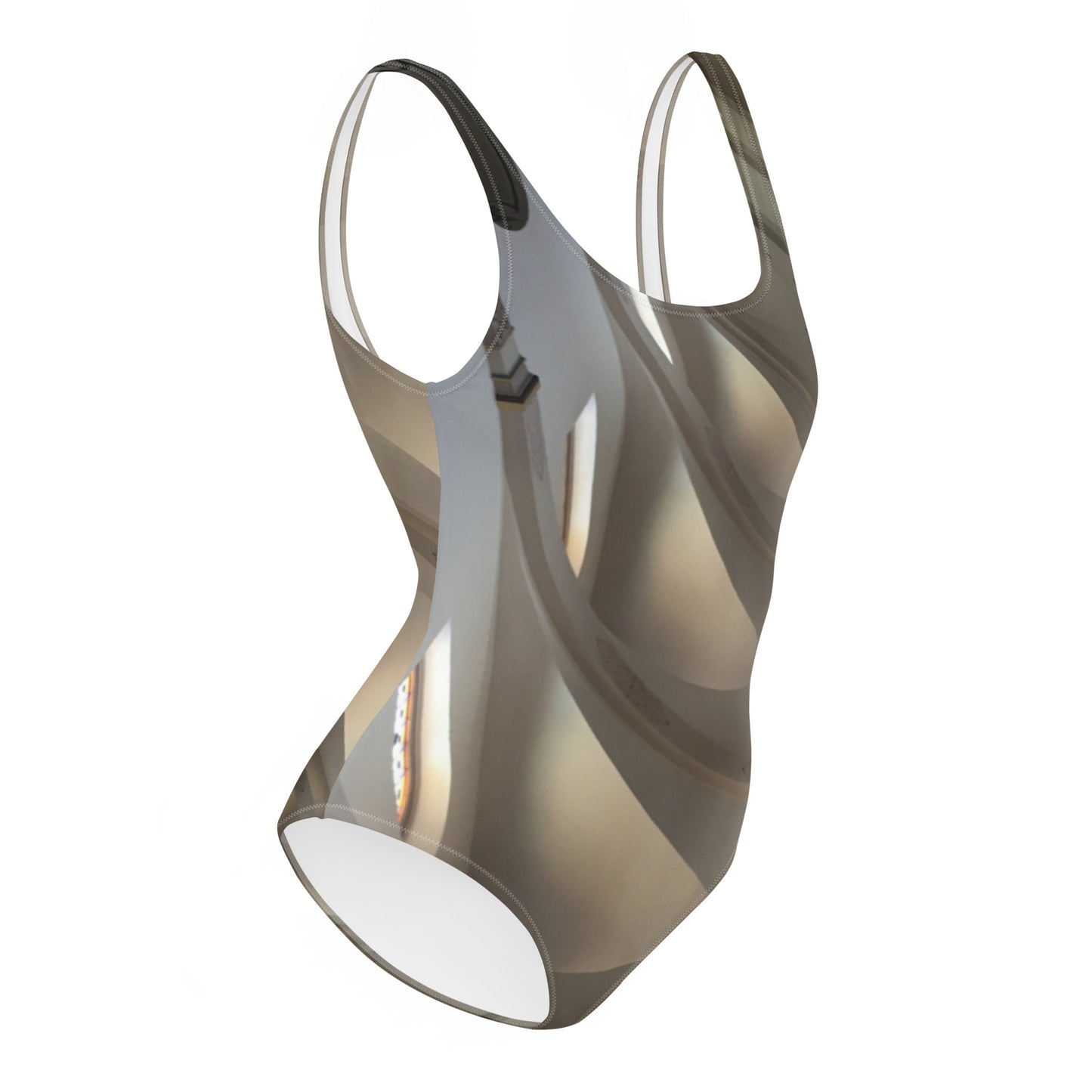 ONE-PIECE SWIM SUIT : BODY IS TEMPLE IS CATHEDRAL