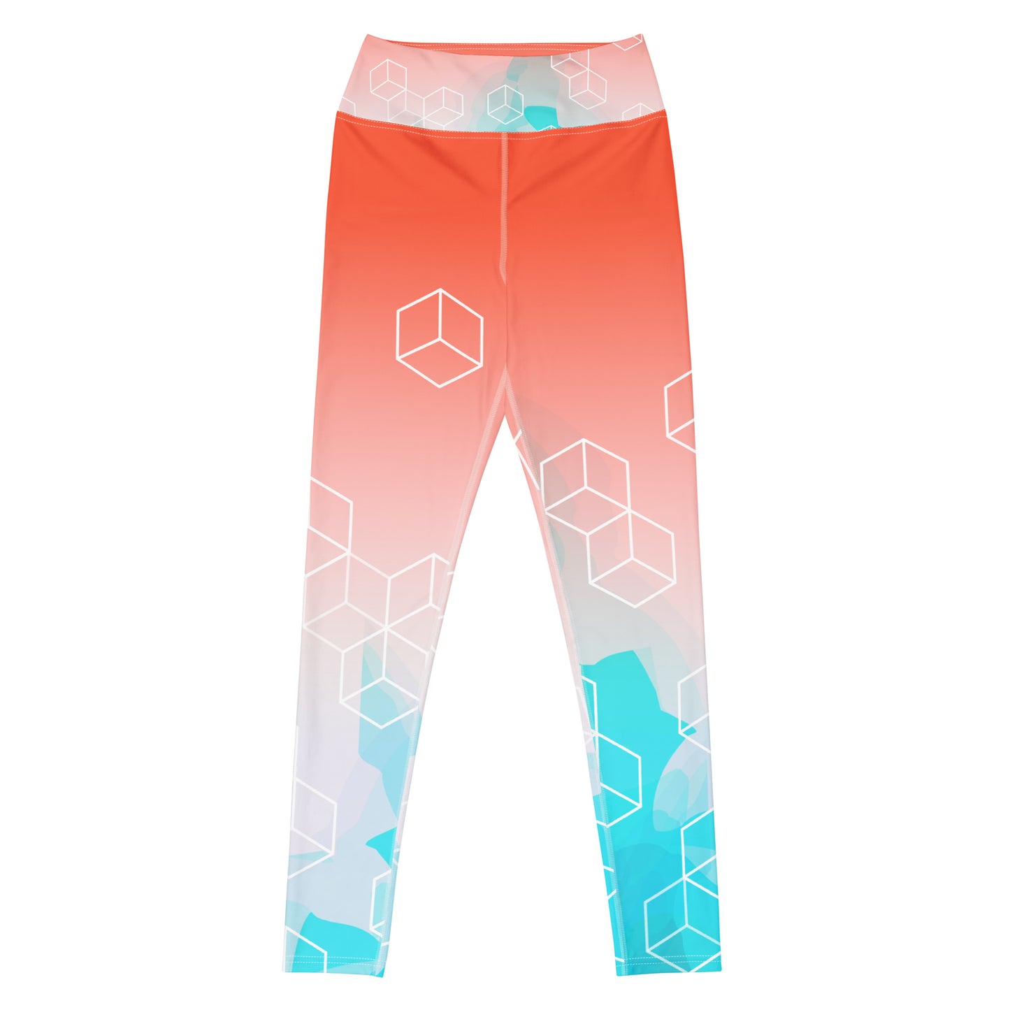 YOGA LEGGINGS : TROPICAL SKY ELEMENTALS