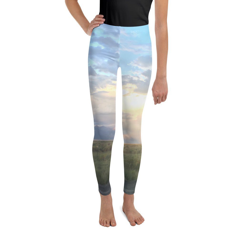 FAR AWAY RAIN YOUTH LEGGINGS