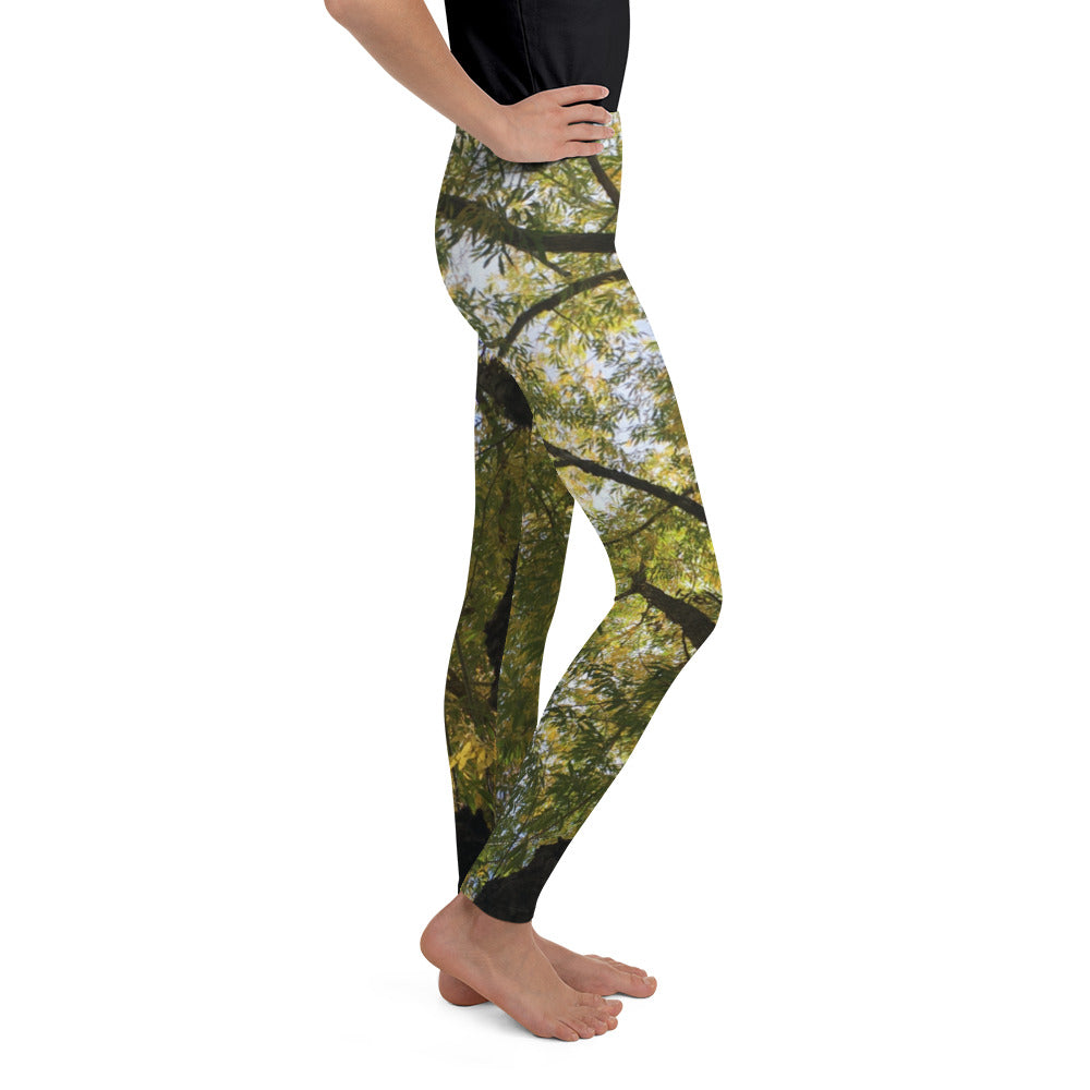 TREE CANOPY YOUTH LEGGINGS