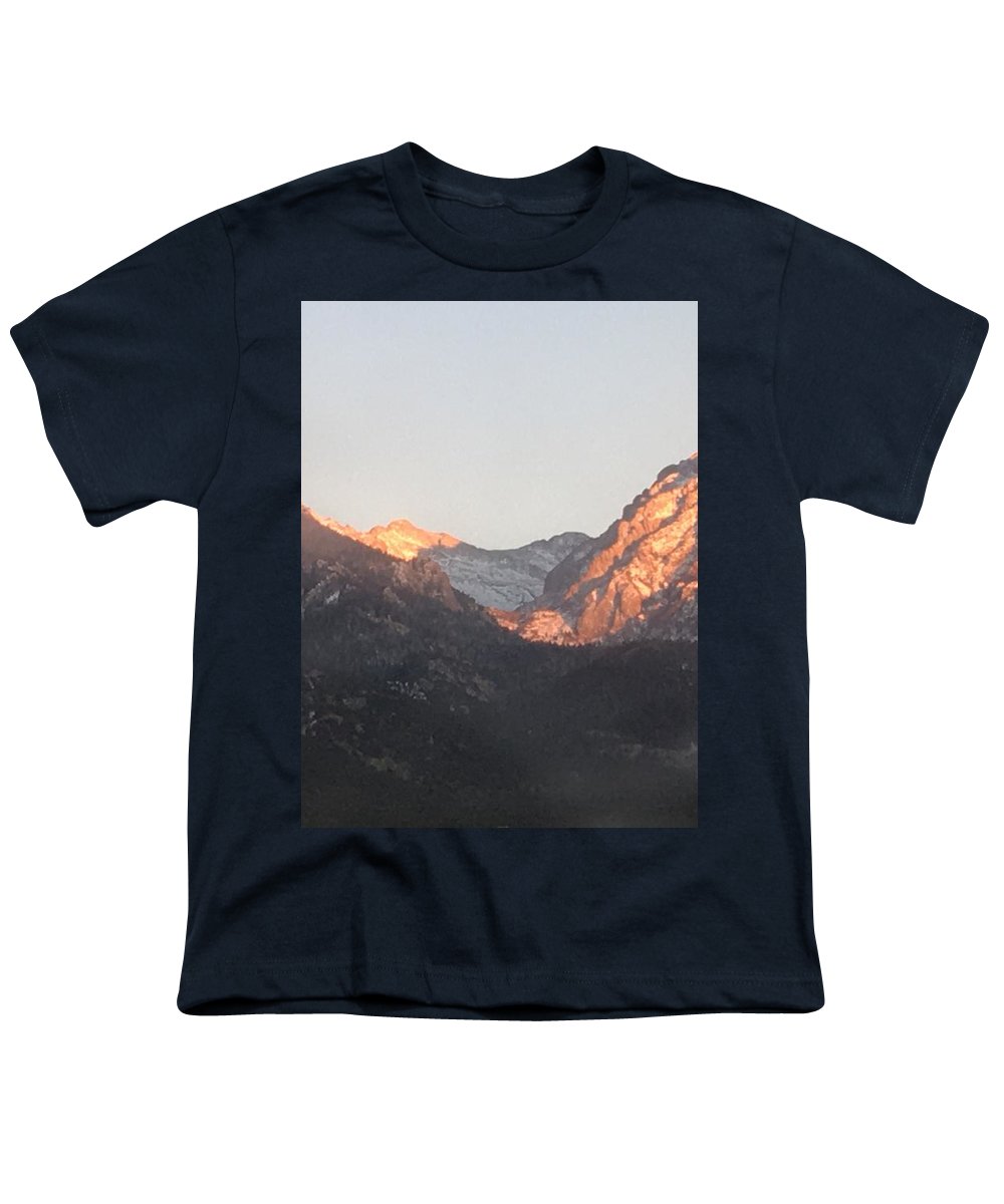 Winter Magic Hour Crestone - Youth T-Shirt