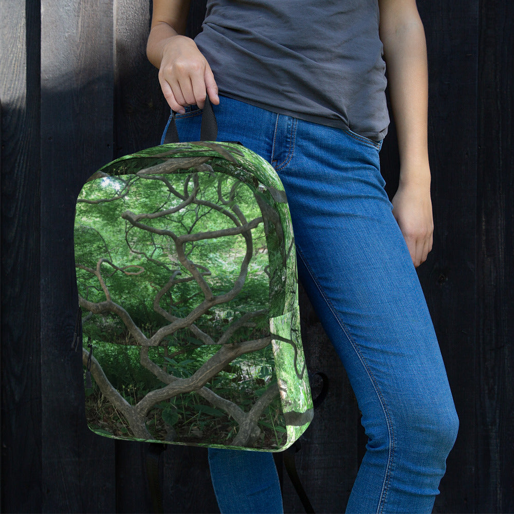 BACKPACK : GREEN CASCADING JAPANESE MAPLE TEE