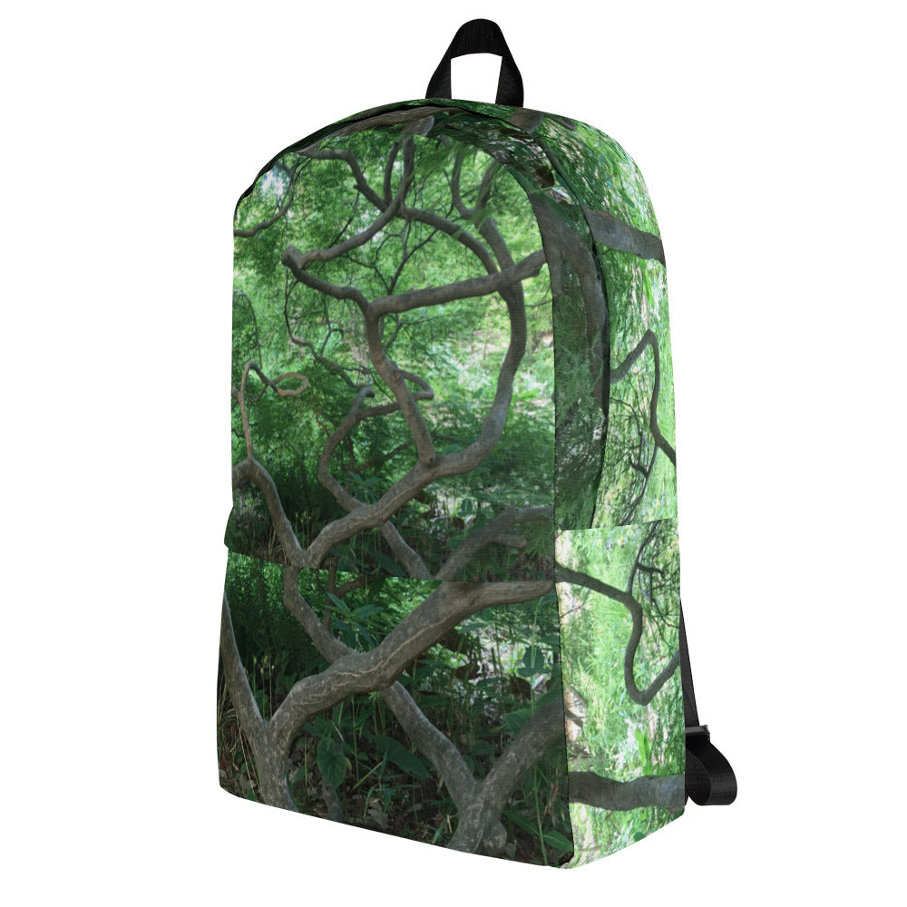 BACKPACK : GREEN CASCADING JAPANESE MAPLE TEE