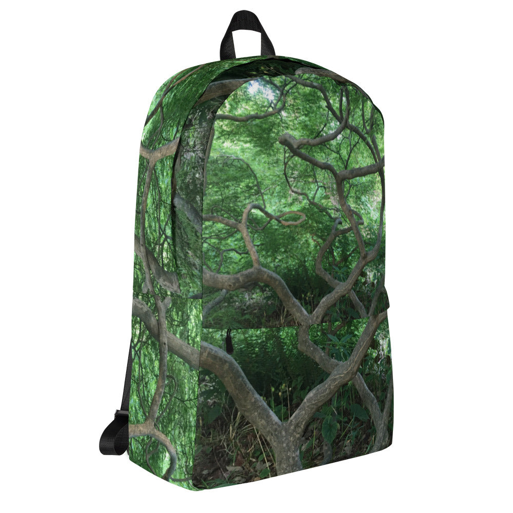 BACKPACK : GREEN CASCADING JAPANESE MAPLE TEE