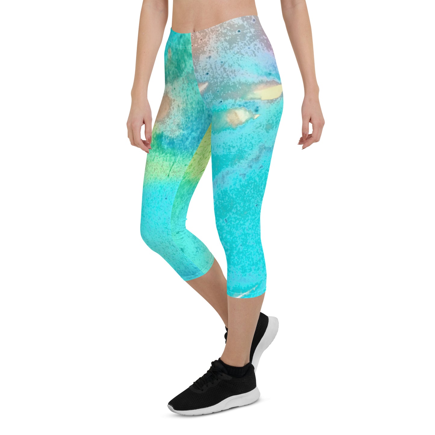 CAPRI LEGGINGS : TROPICAL WATER MOVEMENT