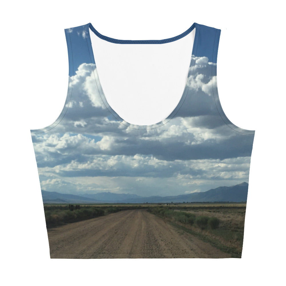 CROP TOP : COLORADO OPEN SKIES