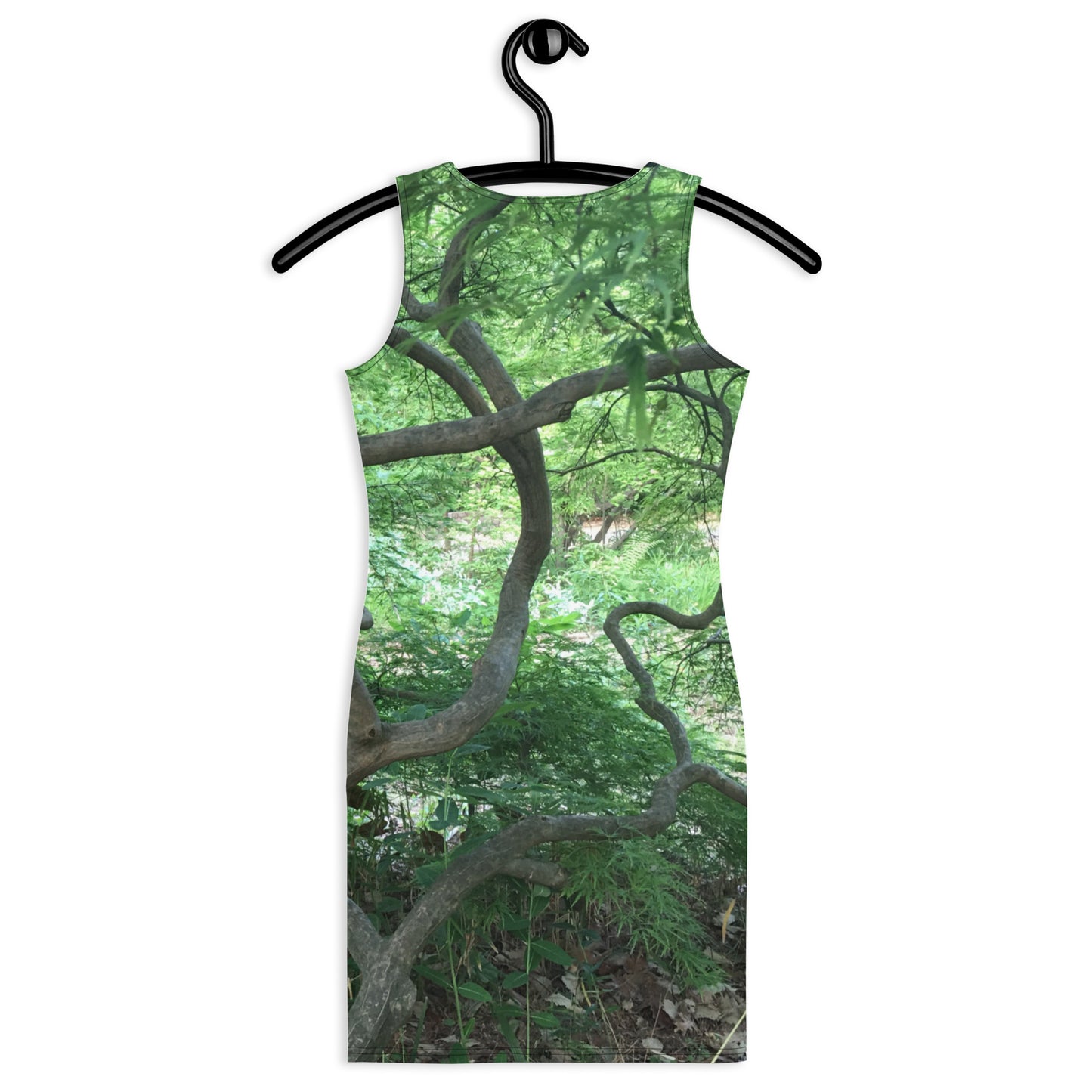 STRETCH DRESS : CASCADING JAPANESE MAPLE