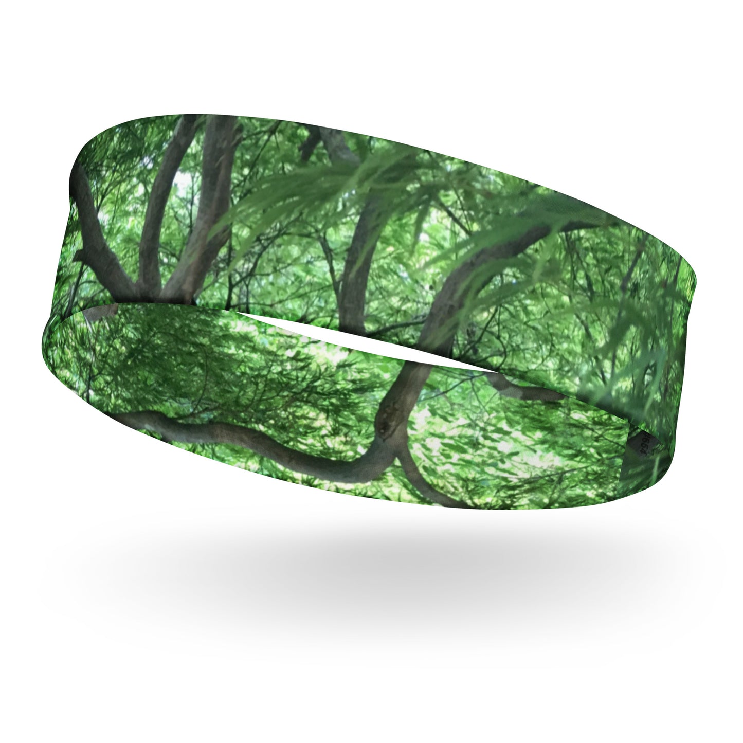 HEADBAND : GREEN CASCADING MAPLE TREE