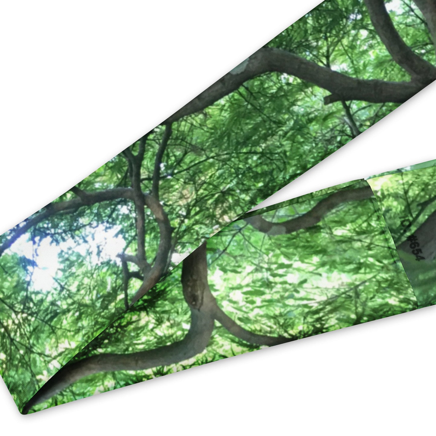 HEADBAND : GREEN CASCADING MAPLE TREE