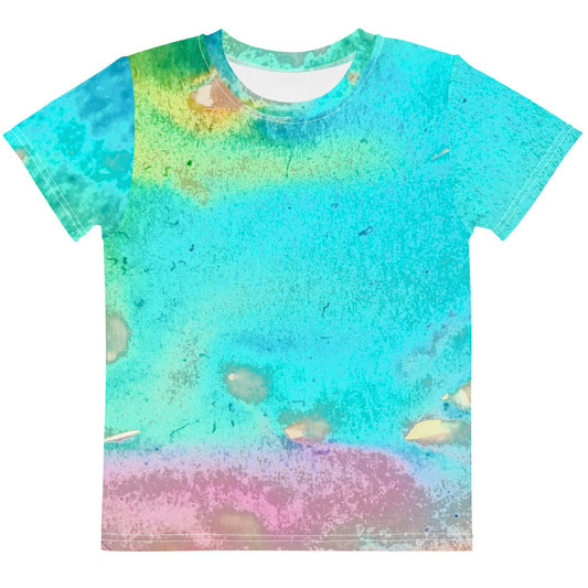 TODDLER'S CREW NECK T-SHIRT : TROPICAL WATER MOVEMENTS