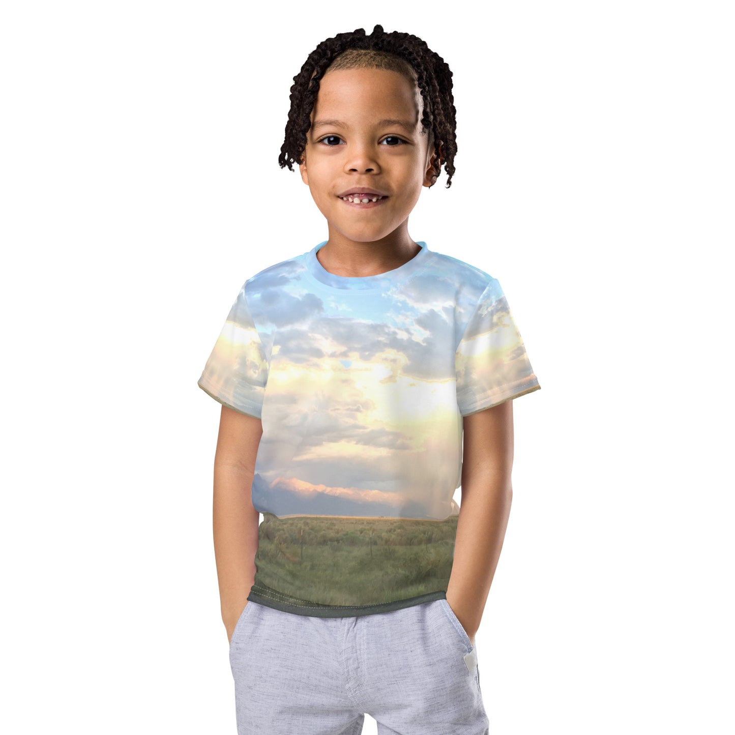 Kids crew neck t-shirt