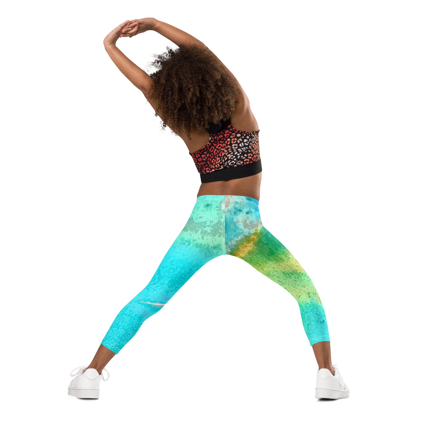 CHILDREN's PANTS LEGGINGS : TROPICAL WATER MOVEMENTS