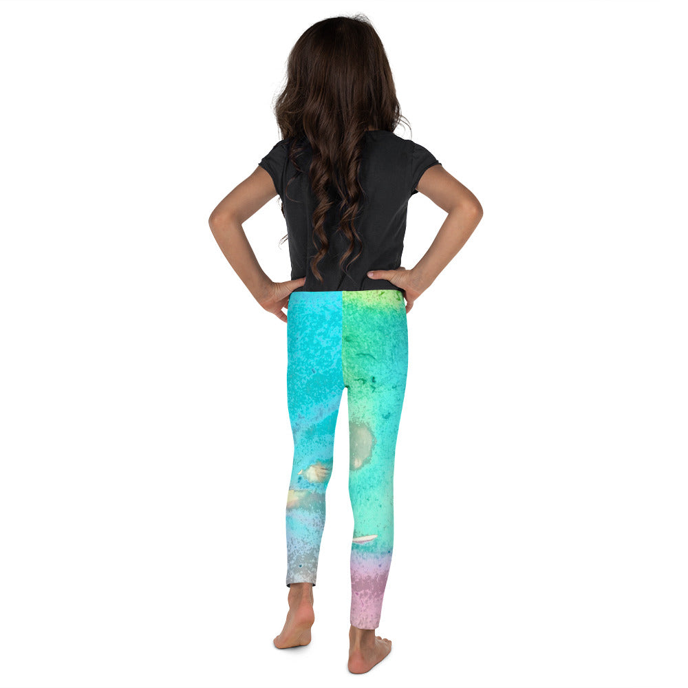 CHILDREN'S LEGGINGS : TROPICAL WATER MOVEMENTS