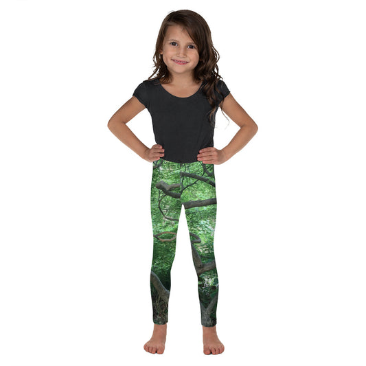 KID'S LEGGINGS : CASCADING JAPANESE MAPLE