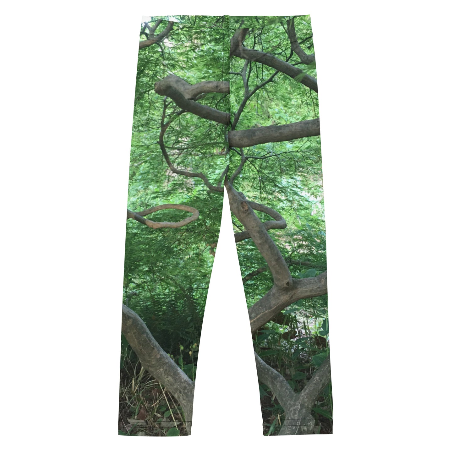 TODDLER LEGGINGS : GREEN CASCADING JAPANESE MAPLE TREE