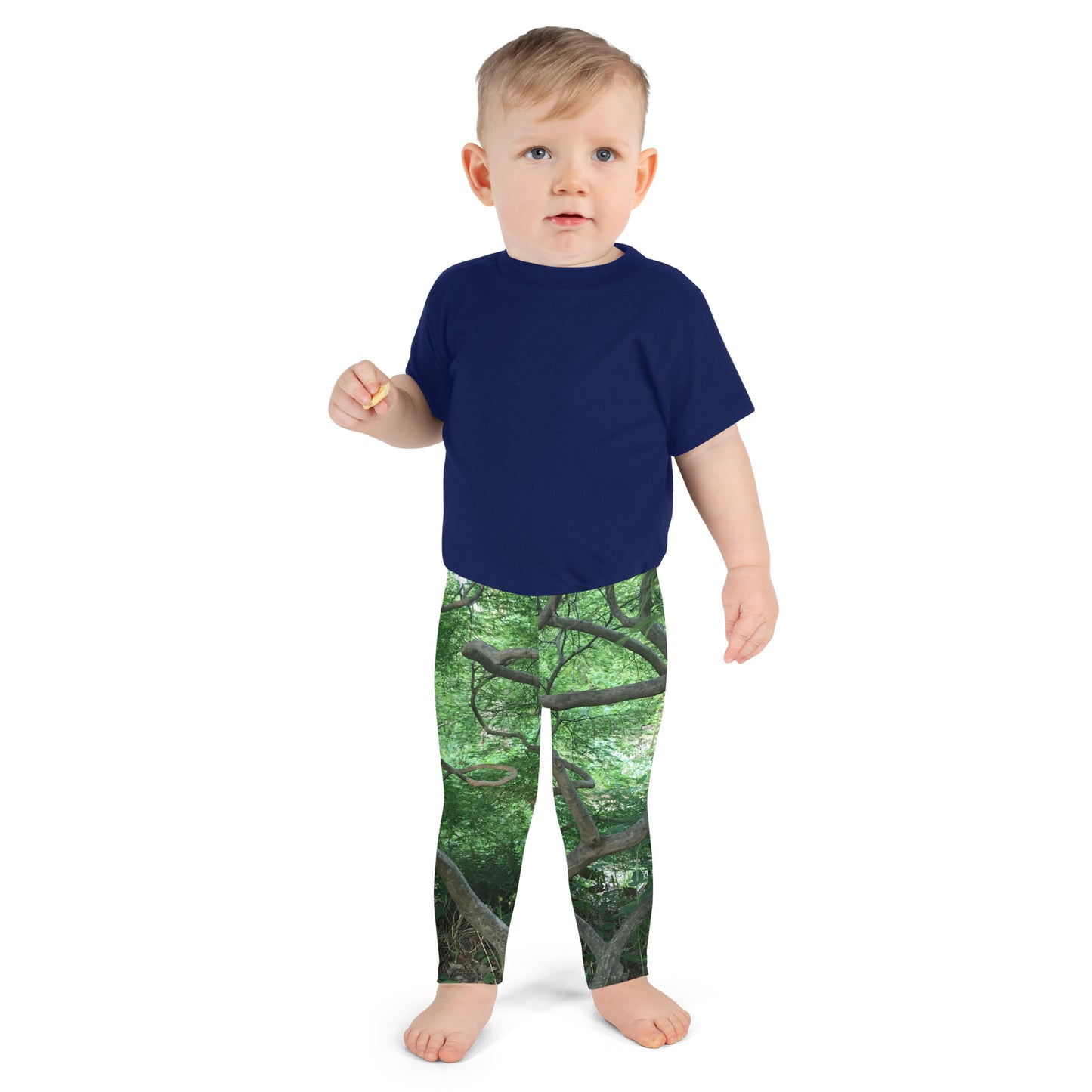 TODDLER LEGGINGS : GREEN CASCADING JAPANESE MAPLE TREE