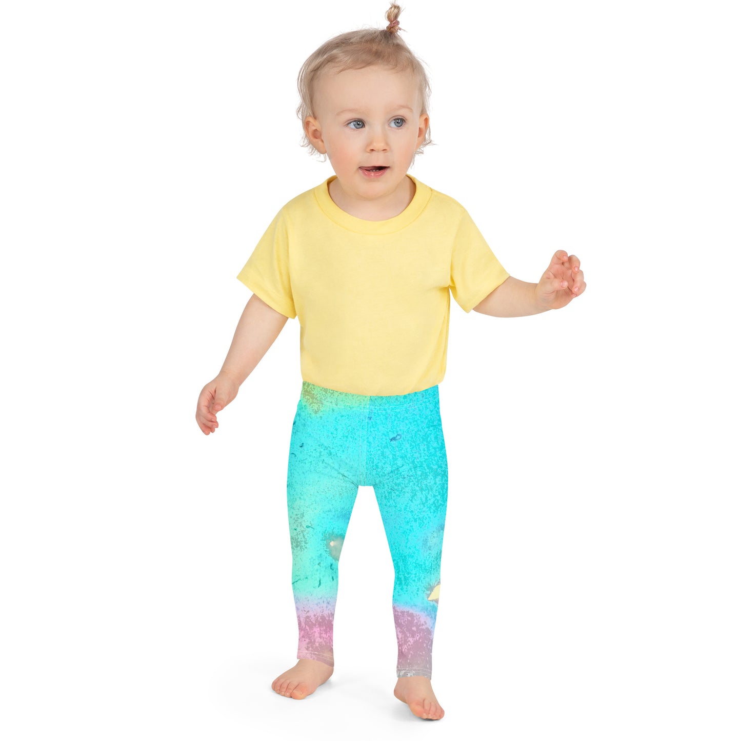 TODDLER LEGGINGS : TROPICAL WATER MOVEMENTS