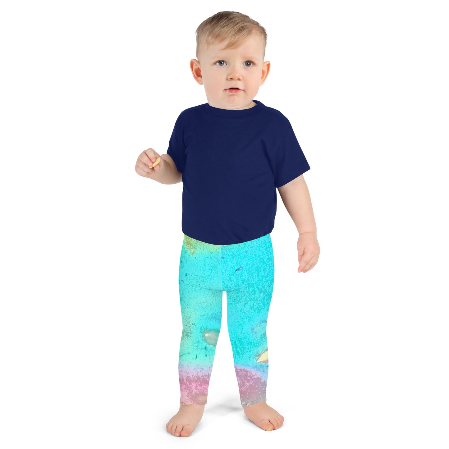 TODDLER LEGGINGS : TROPICAL WATER MOVEMENTS