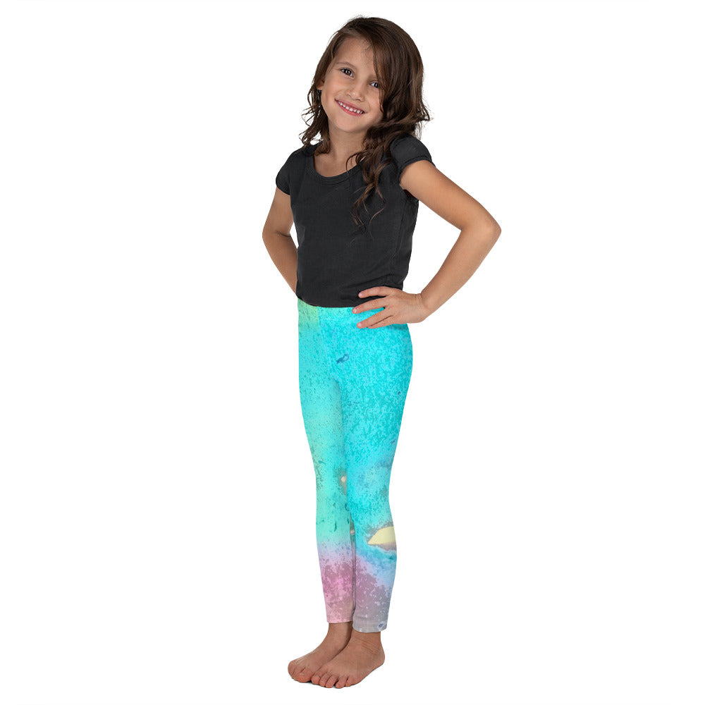 CHILDREN'S LEGGINGS : TROPICAL WATER MOVEMENTS