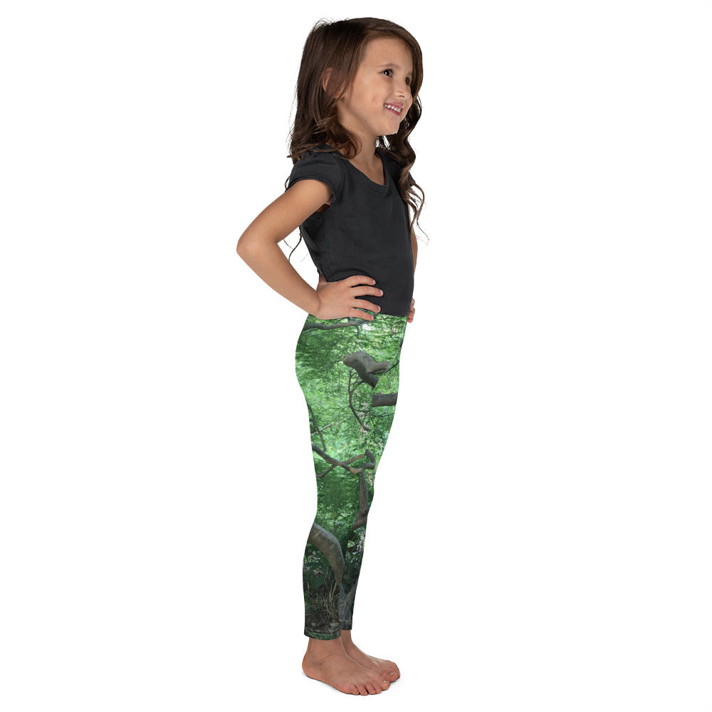 KID'S LEGGINGS : CASCADING JAPANESE MAPLE