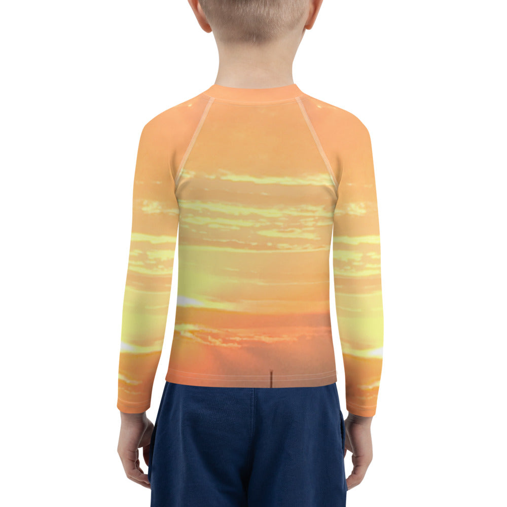 KID'S LONG SLEEVE RASH GUARD SHIRT : WESTERN SUN