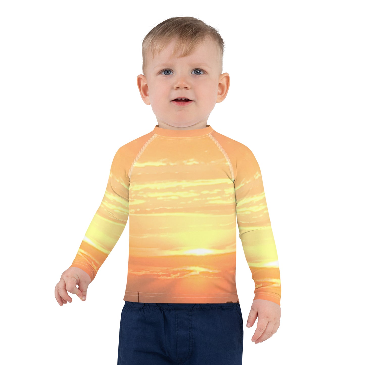 TODDLER LONG SLEEVE RASH GUARD SHIRT : WESTERN SUN