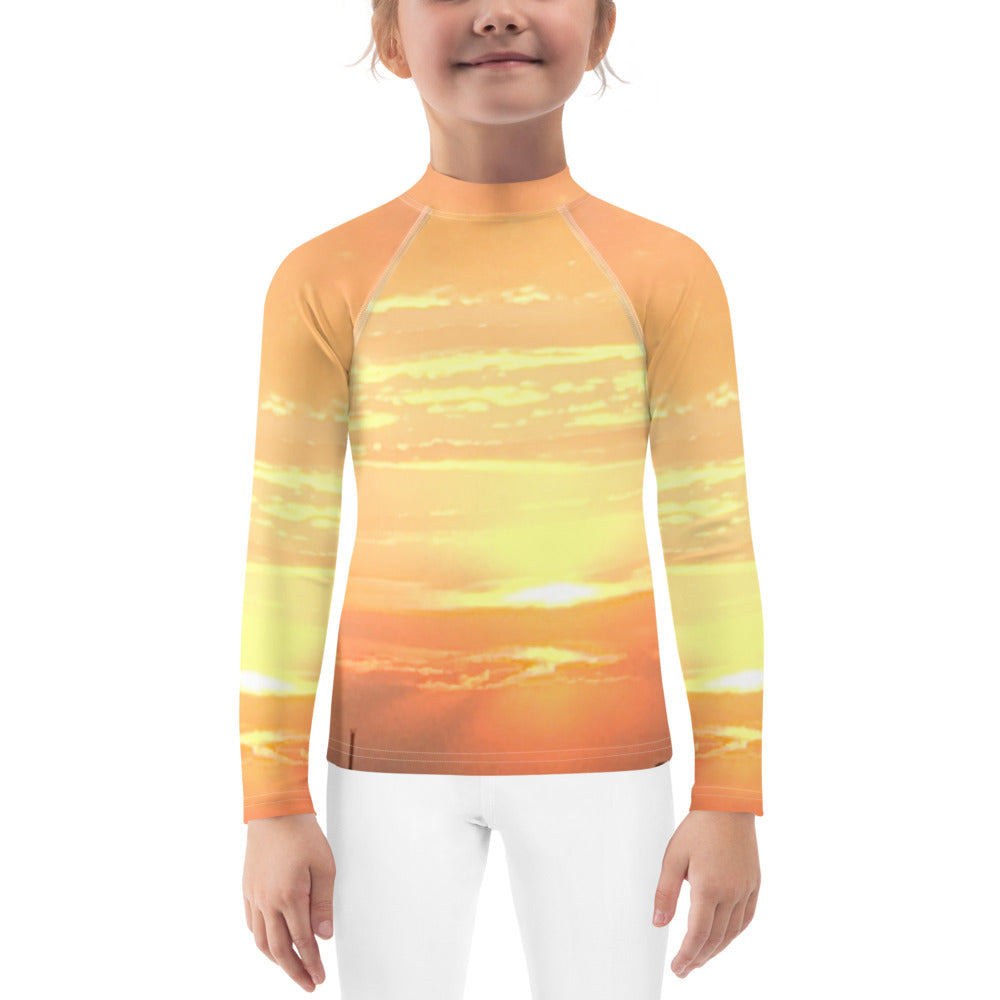 KID'S LONG SLEEVE RASH GUARD SHIRT : WESTERN SUN