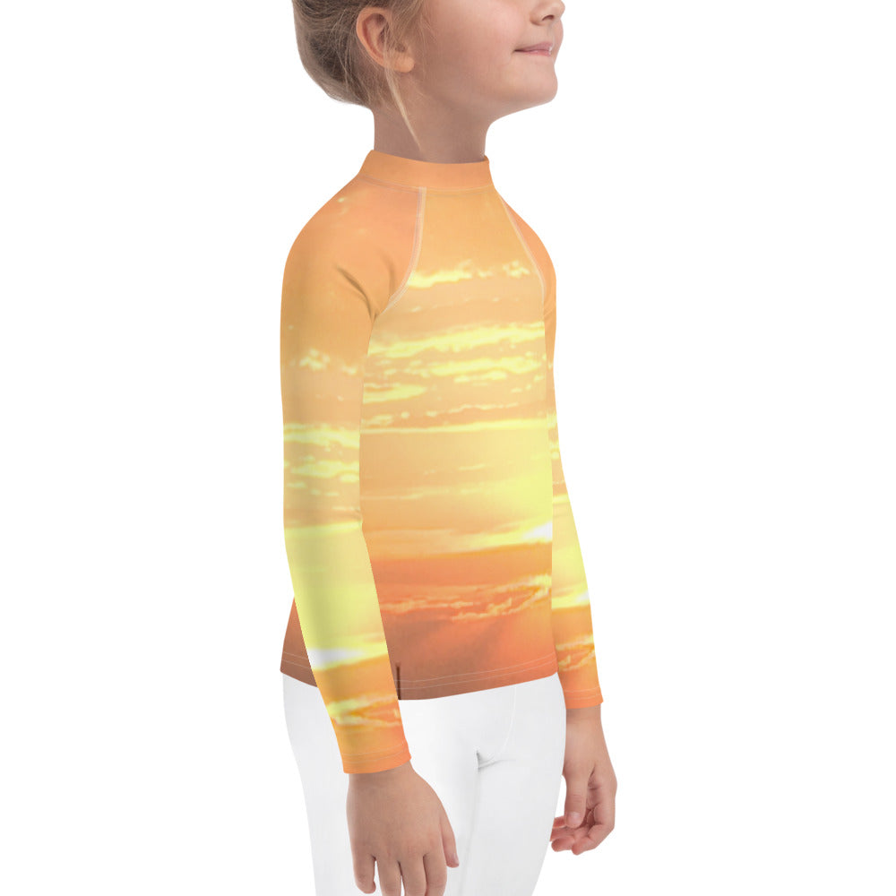 KID'S LONG SLEEVE RASH GUARD SHIRT : WESTERN SUN