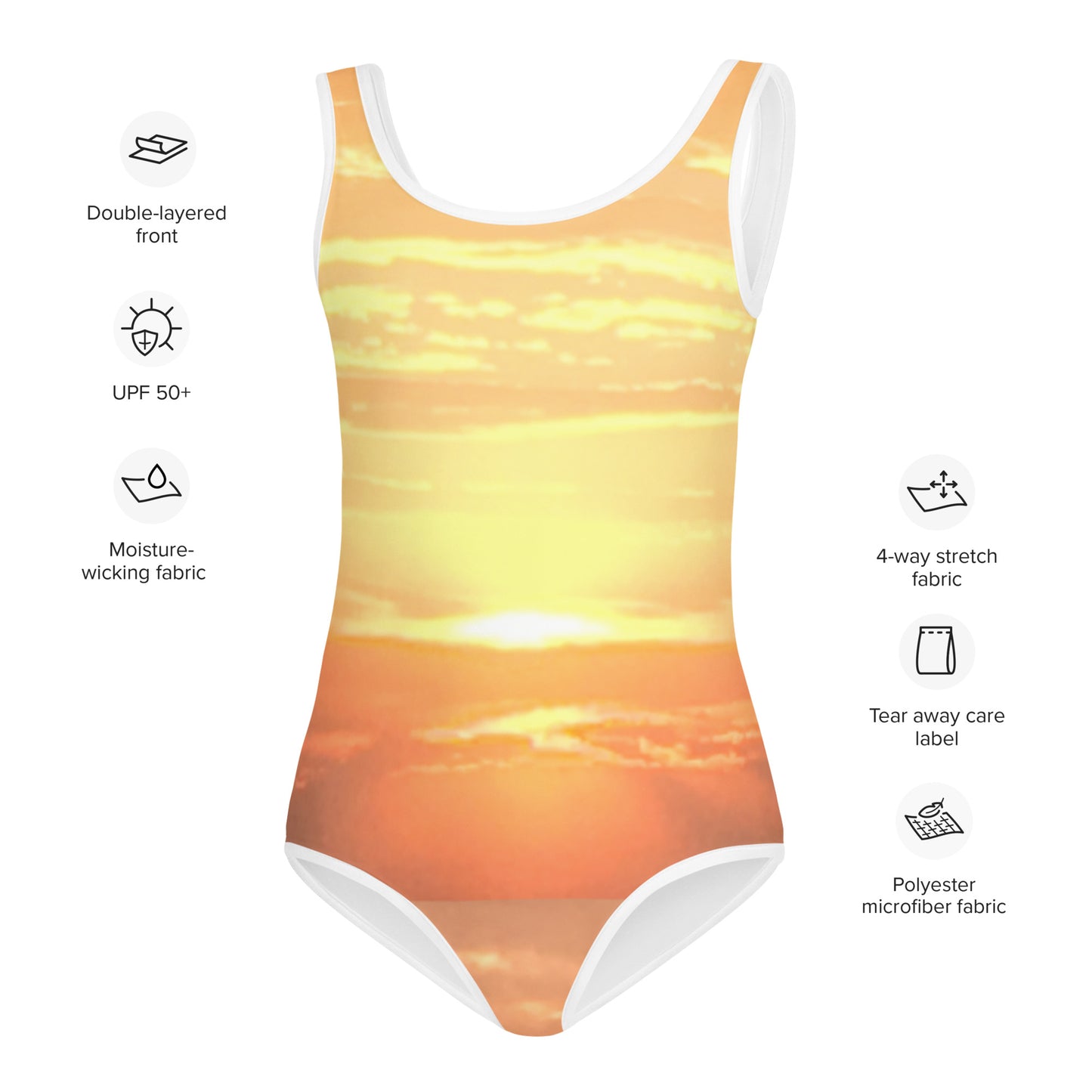 CHILDREN'S SWIMSUIT : WESTERN SUNSET