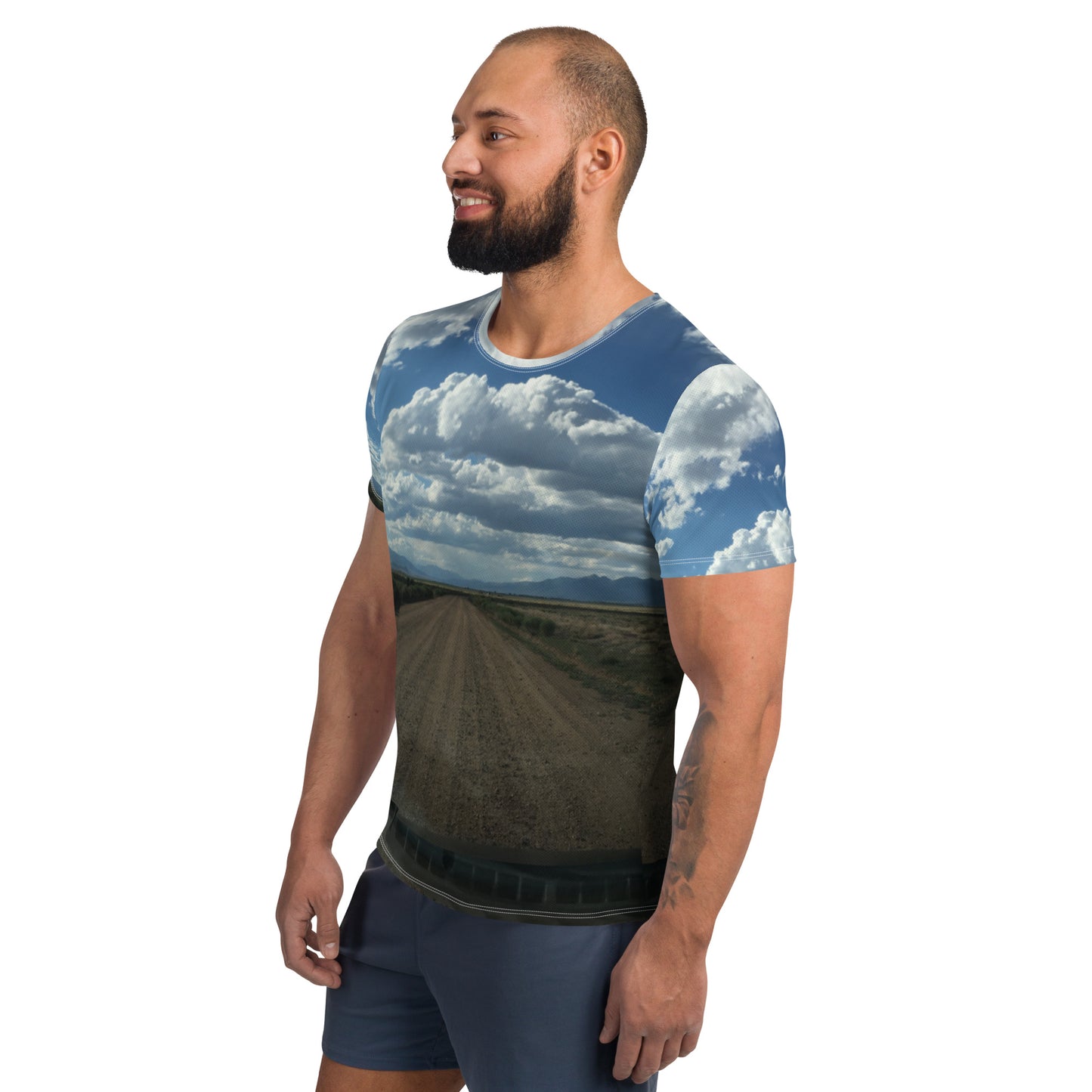 All-Over Print Men's Athletic T-shirt