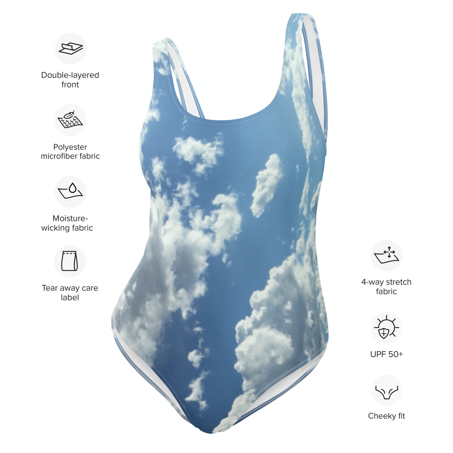 ONE-PIECE SWIMSUIT : COLORADO OPEN SKIES