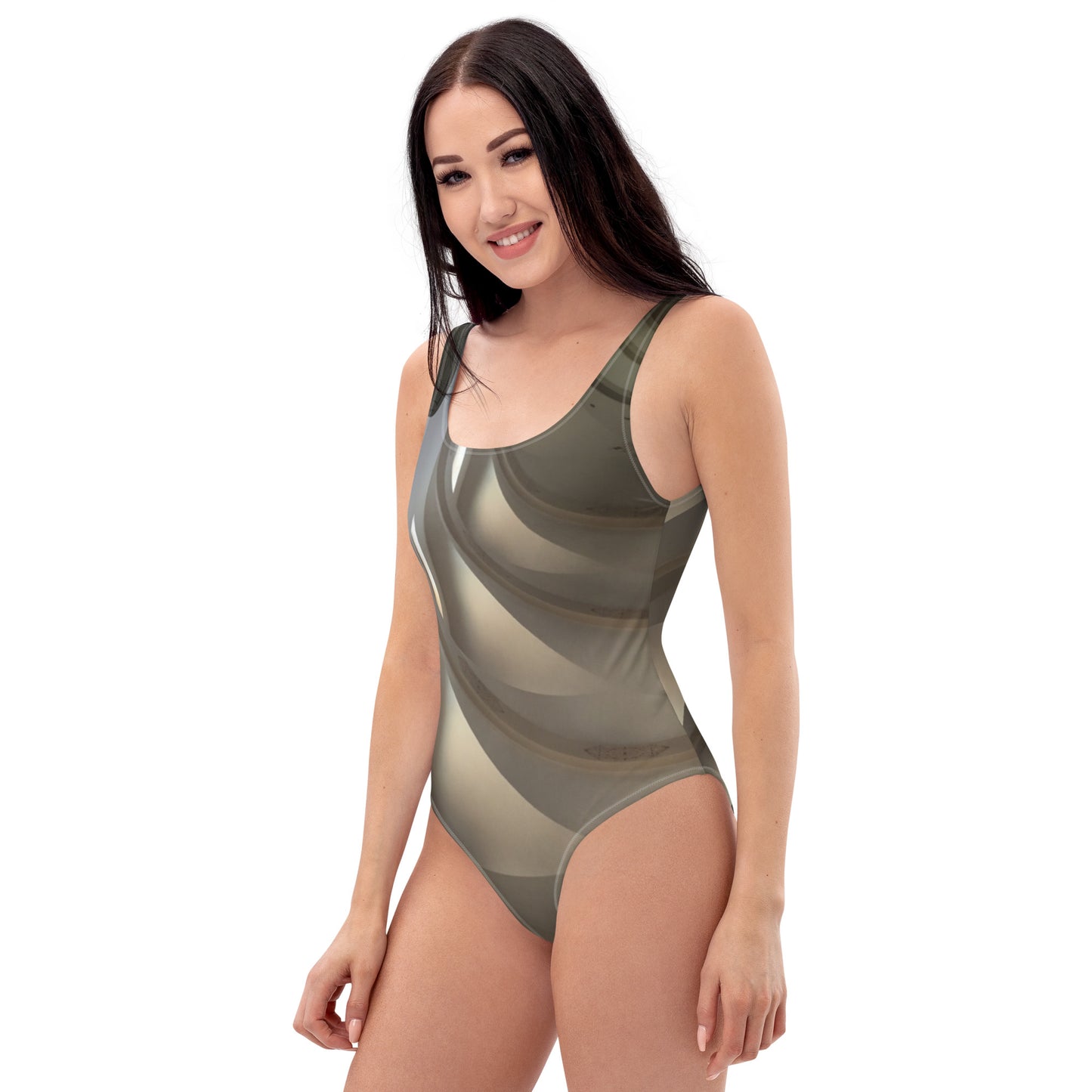 ONE-PIECE SWIM SUIT : BODY IS TEMPLE IS CATHEDRAL