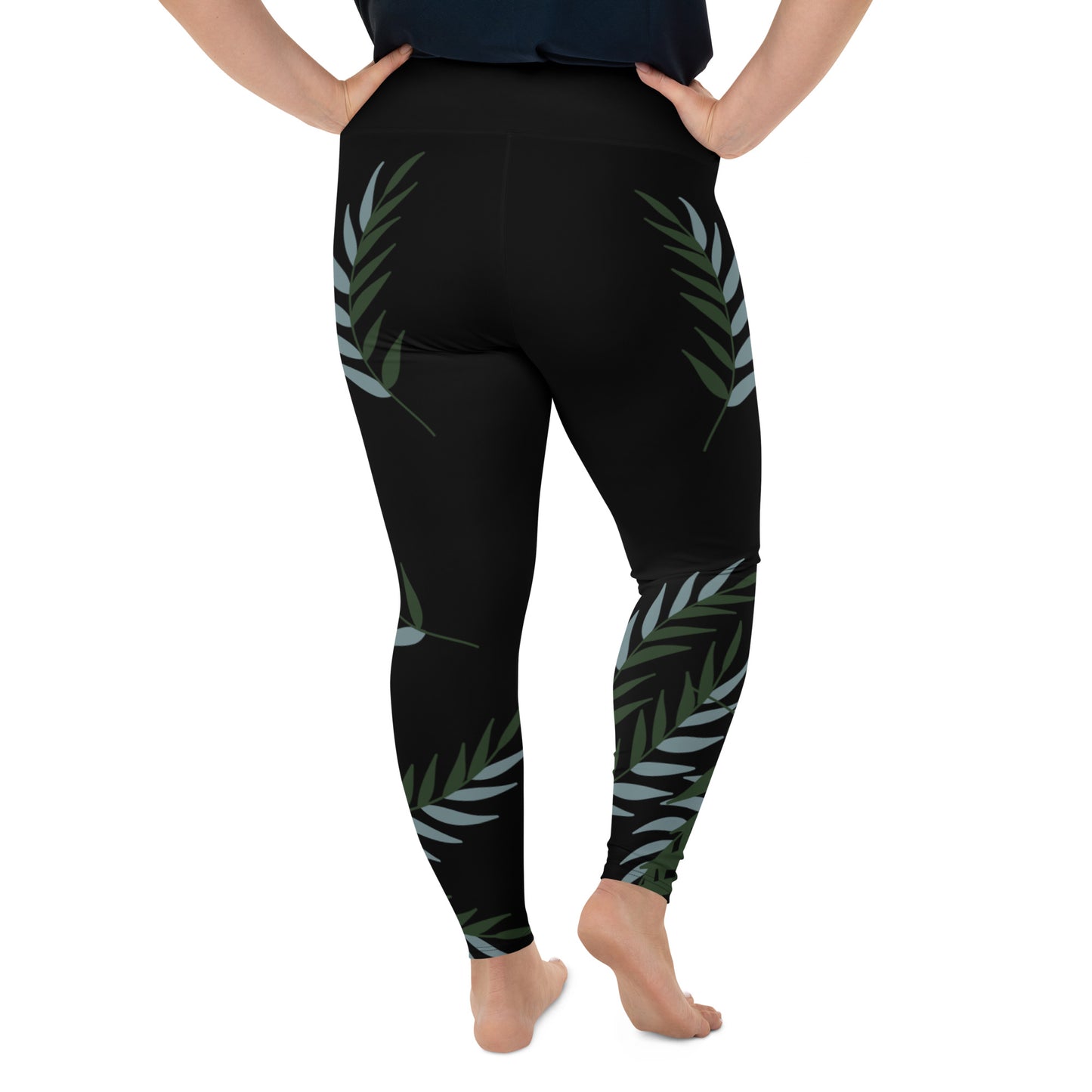 PLUS SIZE LEGGINGS : FERNS