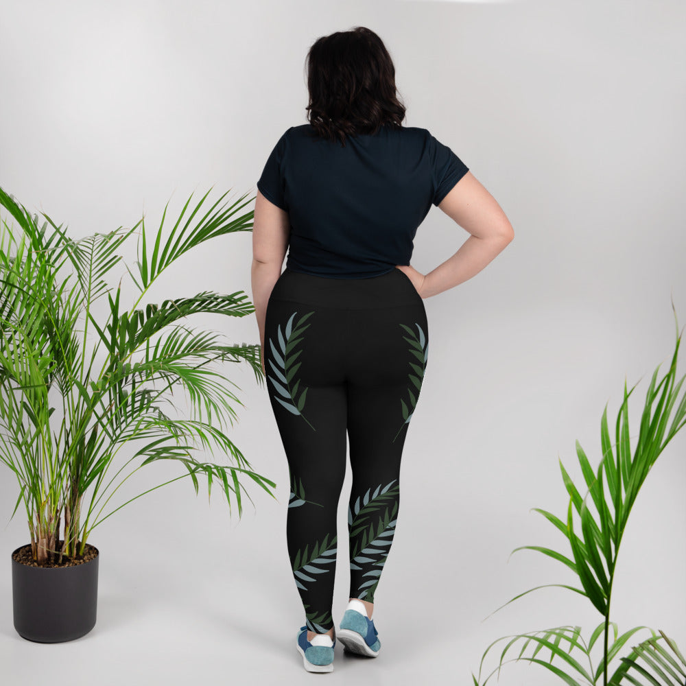 PLUS SIZE LEGGINGS : FERNS