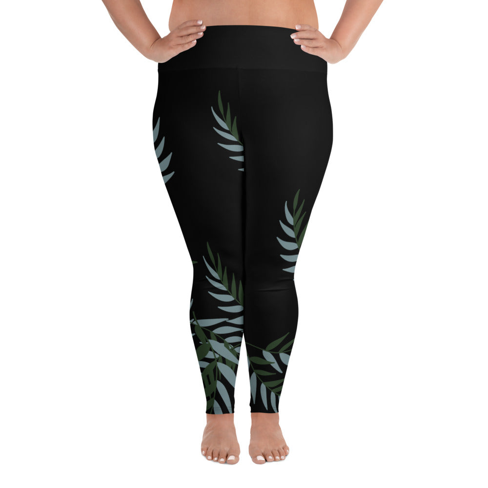 PLUS SIZE LEGGINGS : FERNS