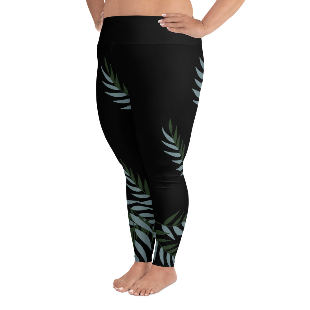 PLUS SIZE LEGGINGS : FERNS