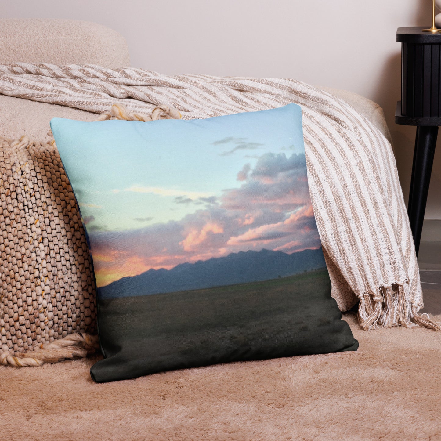 Premium Pillow : Serene Skies