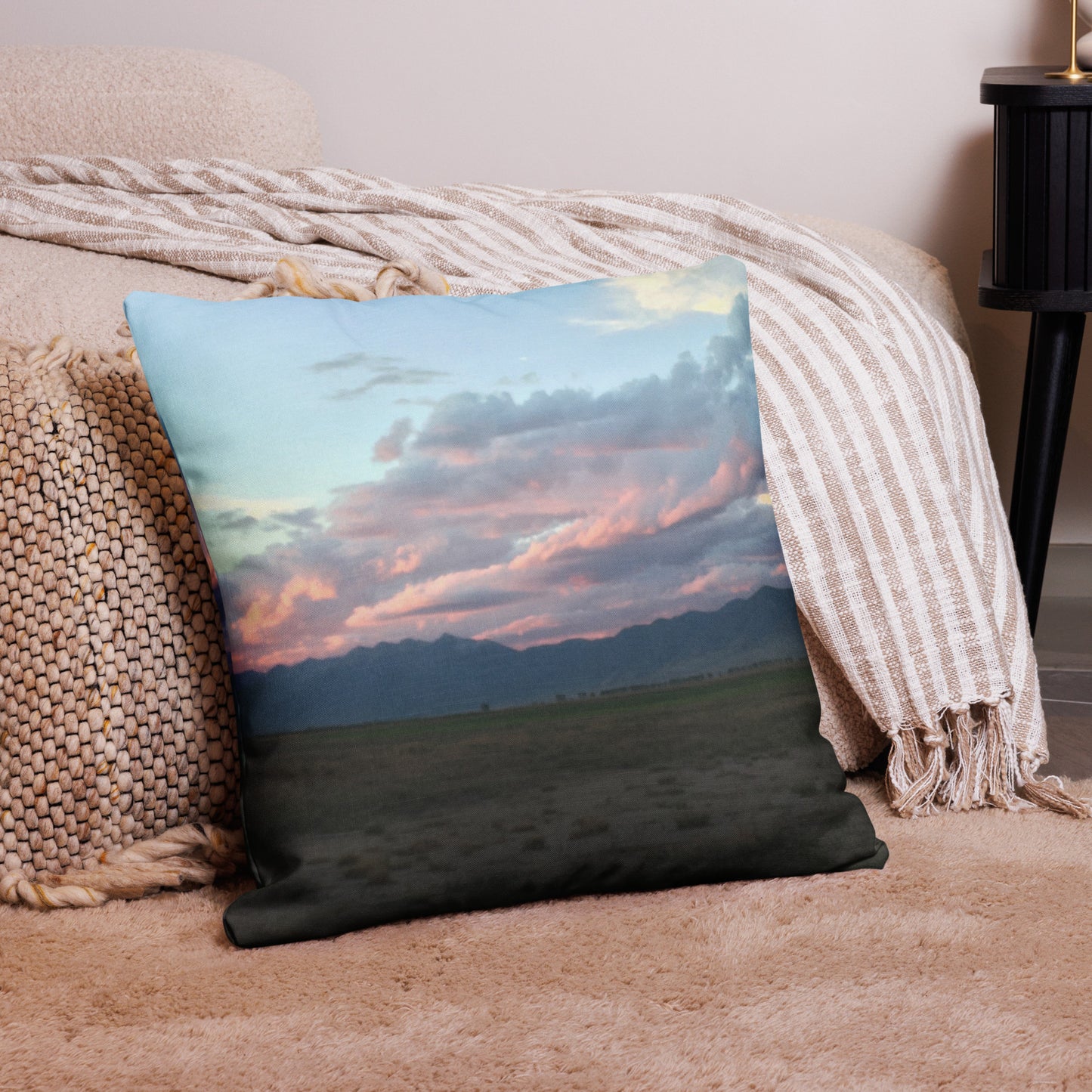 Premium Pillow : Serene Skies