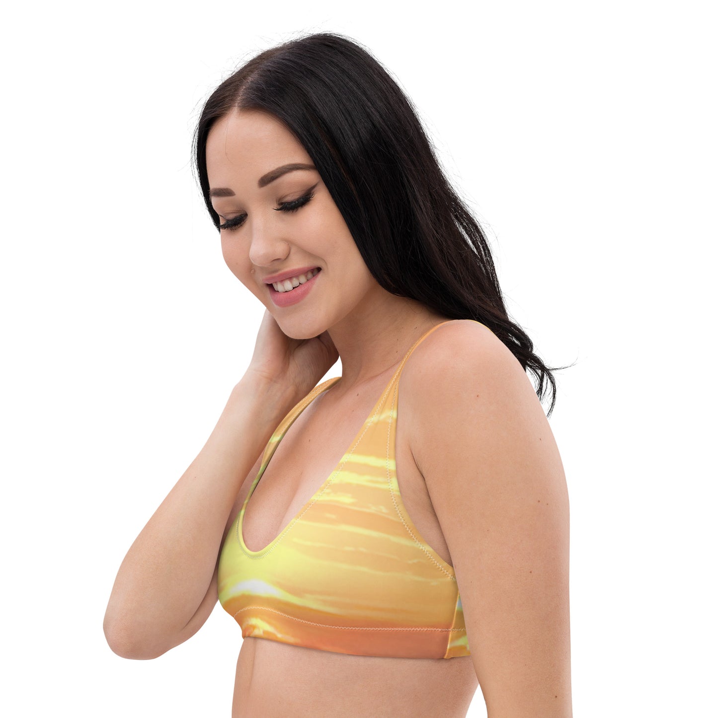 ECO BIKINI TOP : WESTERN SUNSET