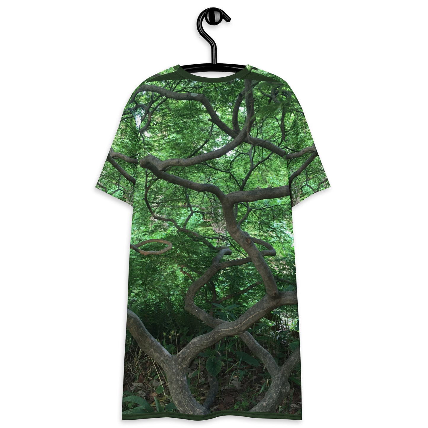 T-SHIRT DRESS : CASCADING JAPANESE MAPLE