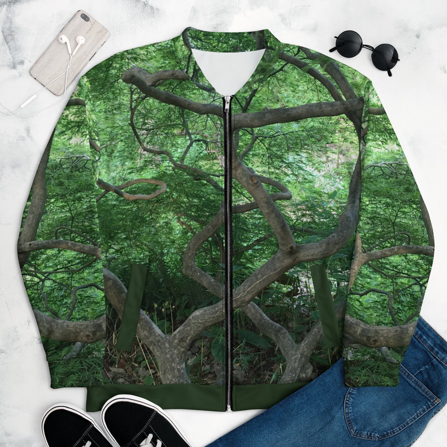 BOMBER JACKET : JAPANESE MAPLE