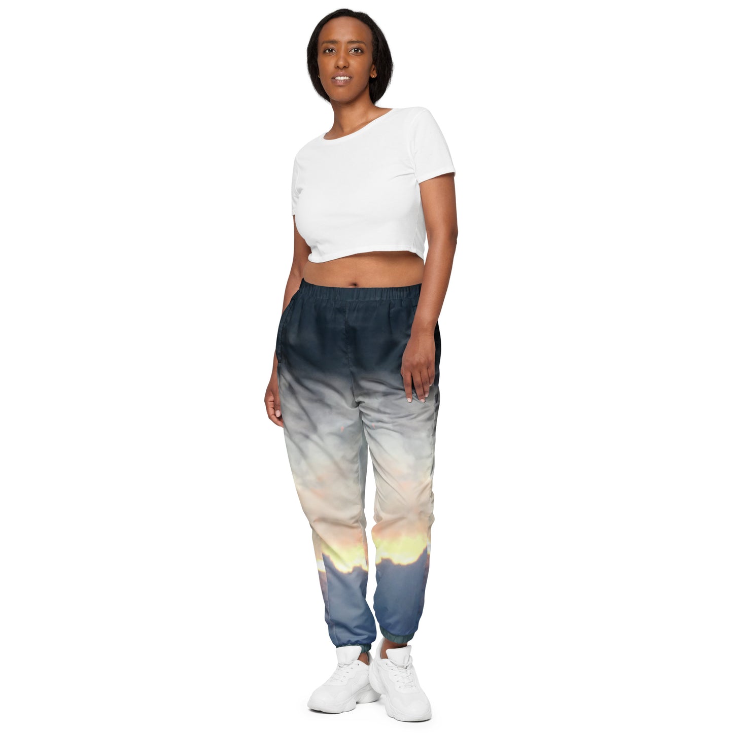 UNISEX TRACK PANTS : FIRE CLOUDS IN CRESTONE