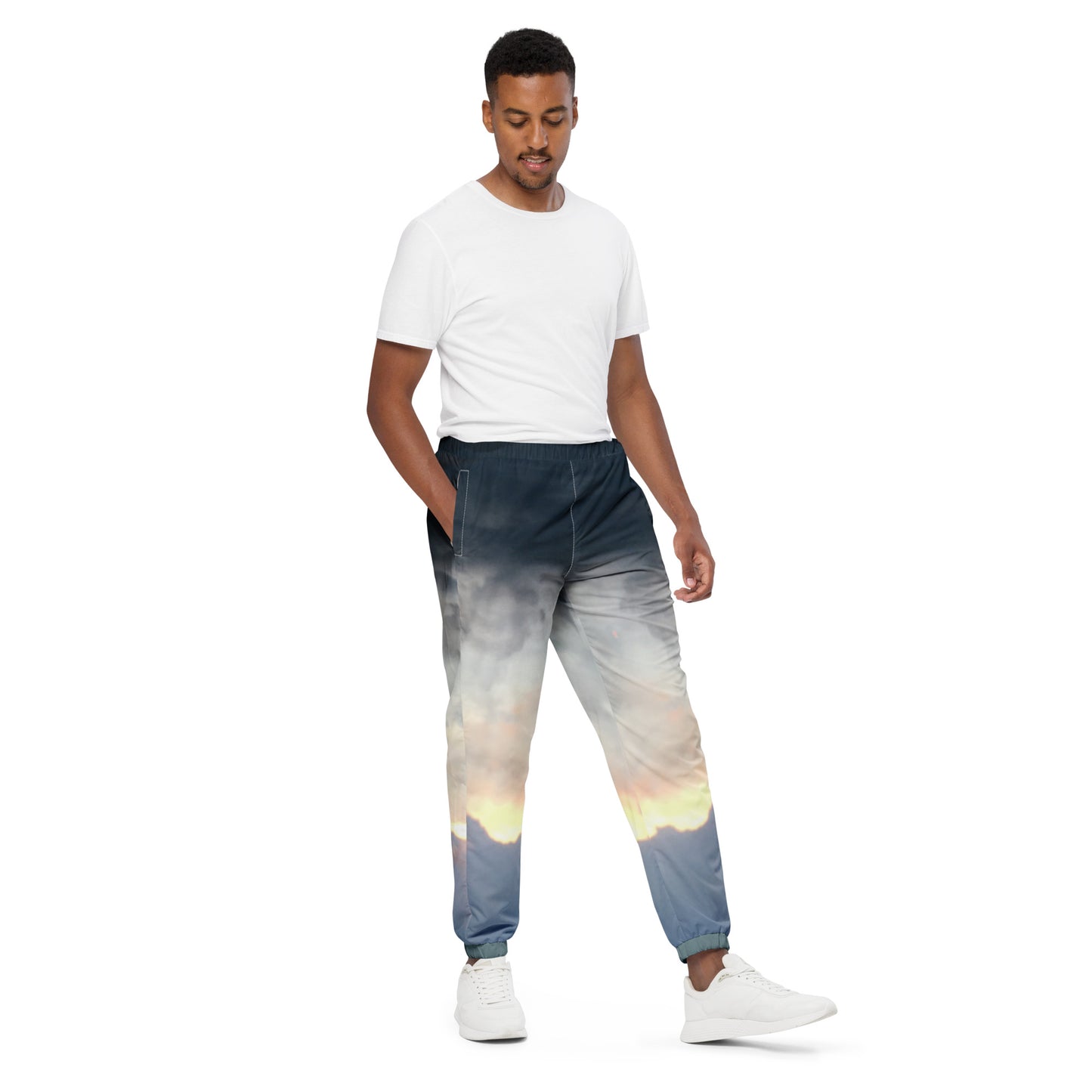 UNISEX TRACK PANTS : FIRE CLOUDS IN CRESTONE