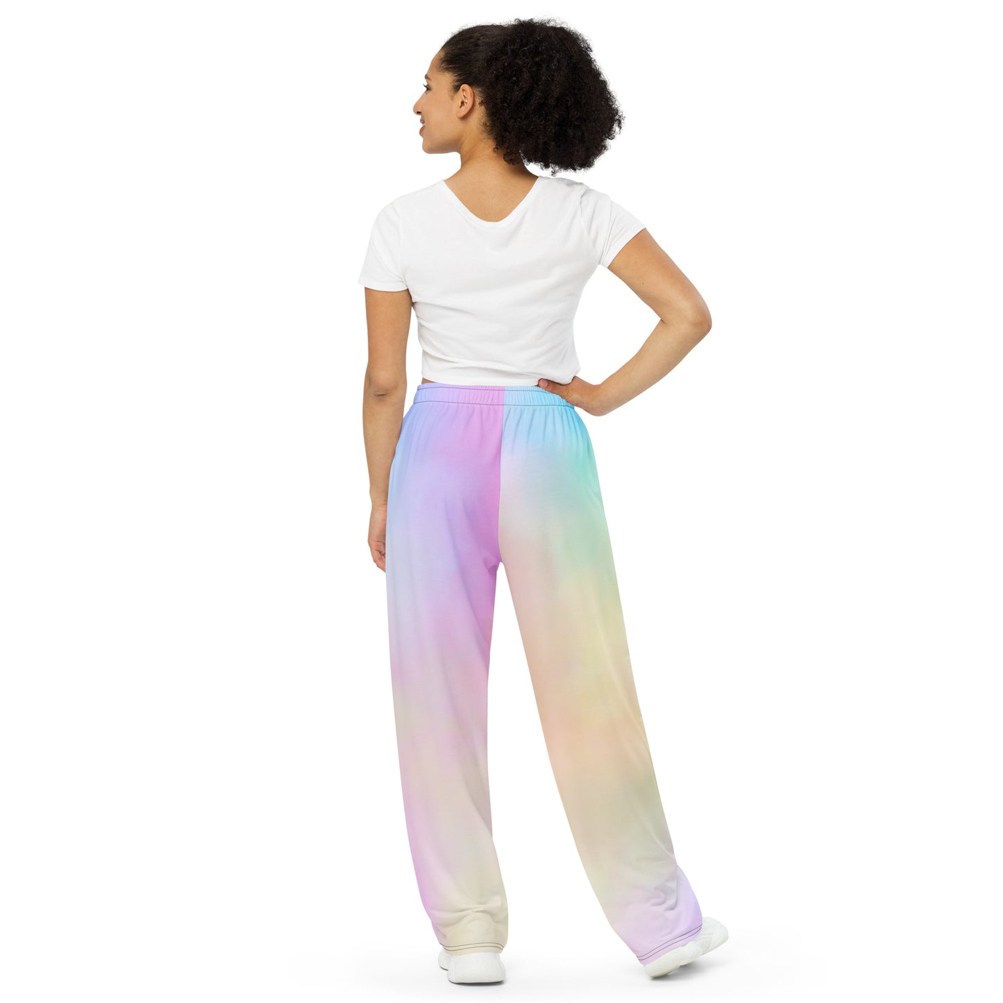 ALL AROUND UNISEX WIDE-LEG PANTS SOFT PASTELS