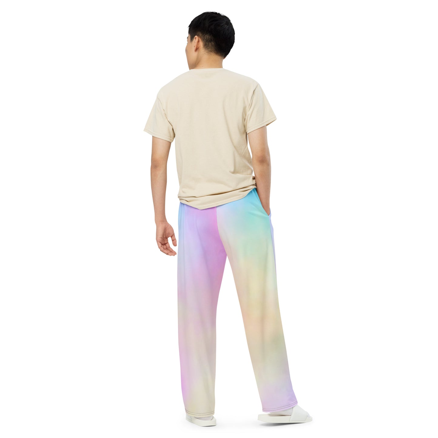 ALL AROUND UNISEX WIDE-LEG PANTS SOFT PASTELS