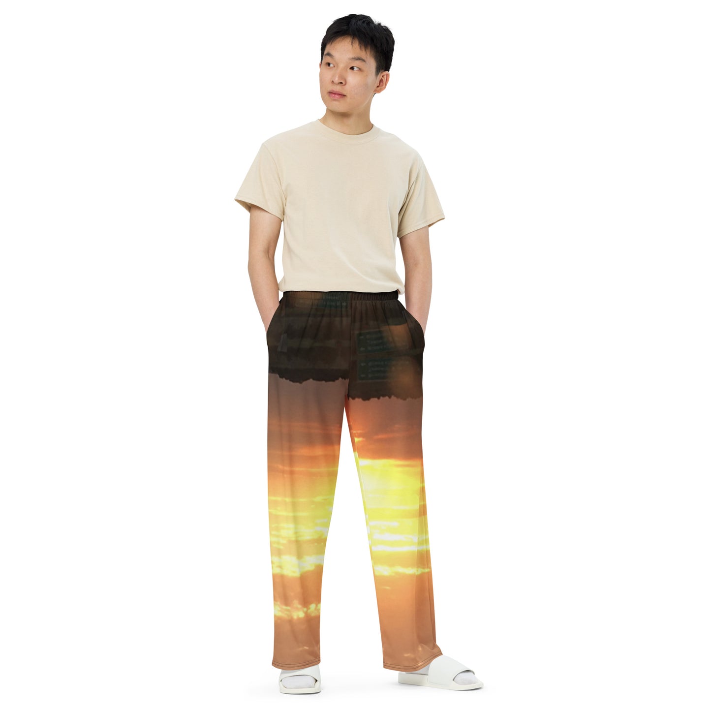 UNISEX WIDE-LEG PANTS : WESTERN SUN