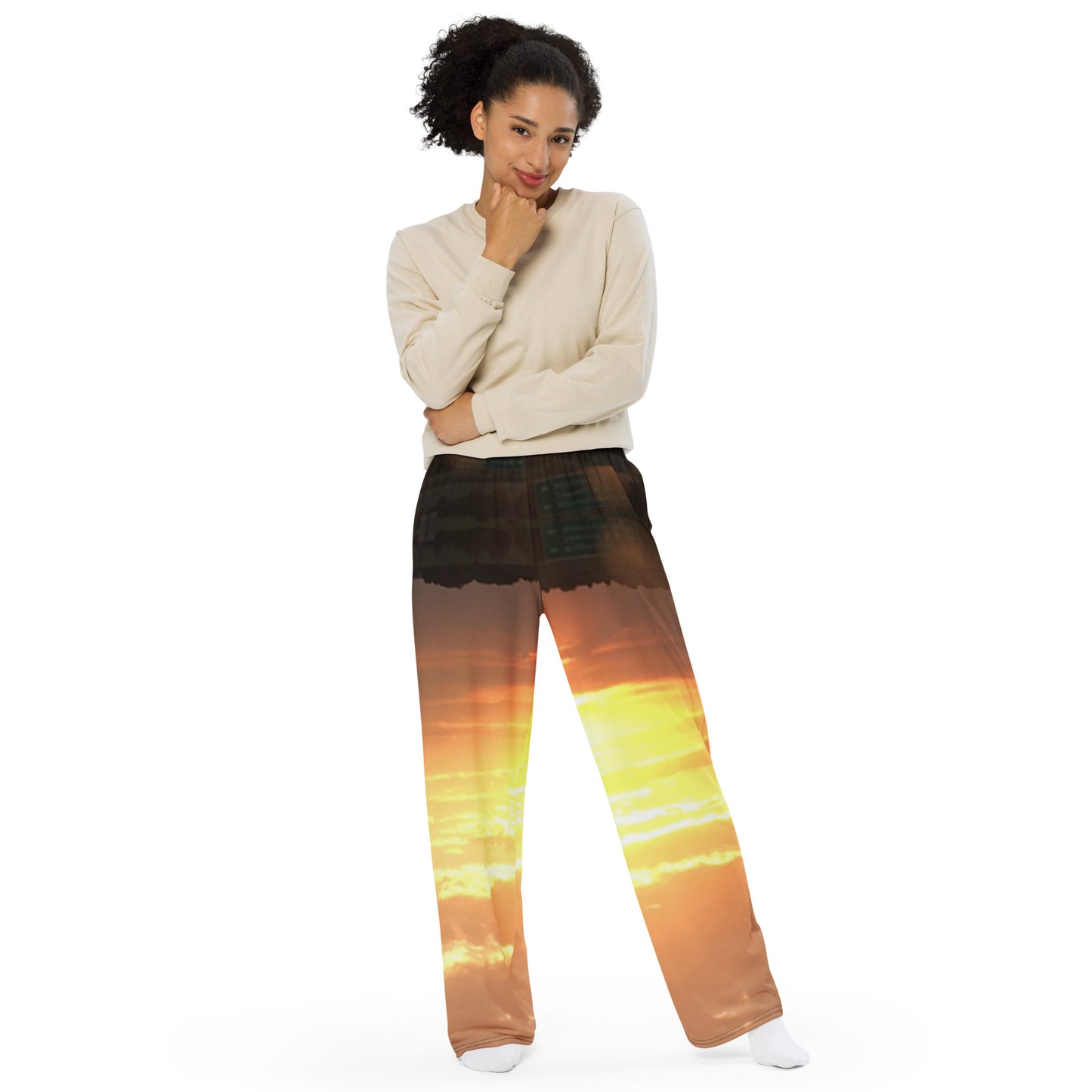 UNISEX WIDE-LEG PANTS : WESTERN SUN