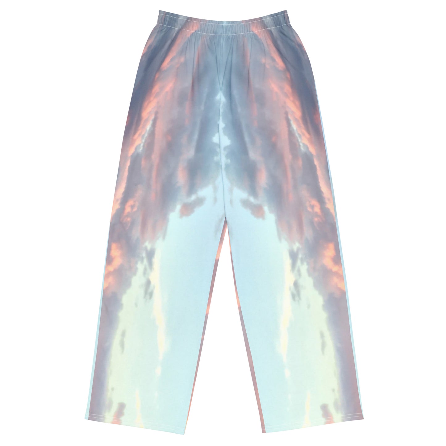 UNISEX WIDE-LEG PANTS : CLOUDS BEFORE DUSK (LIGHT)