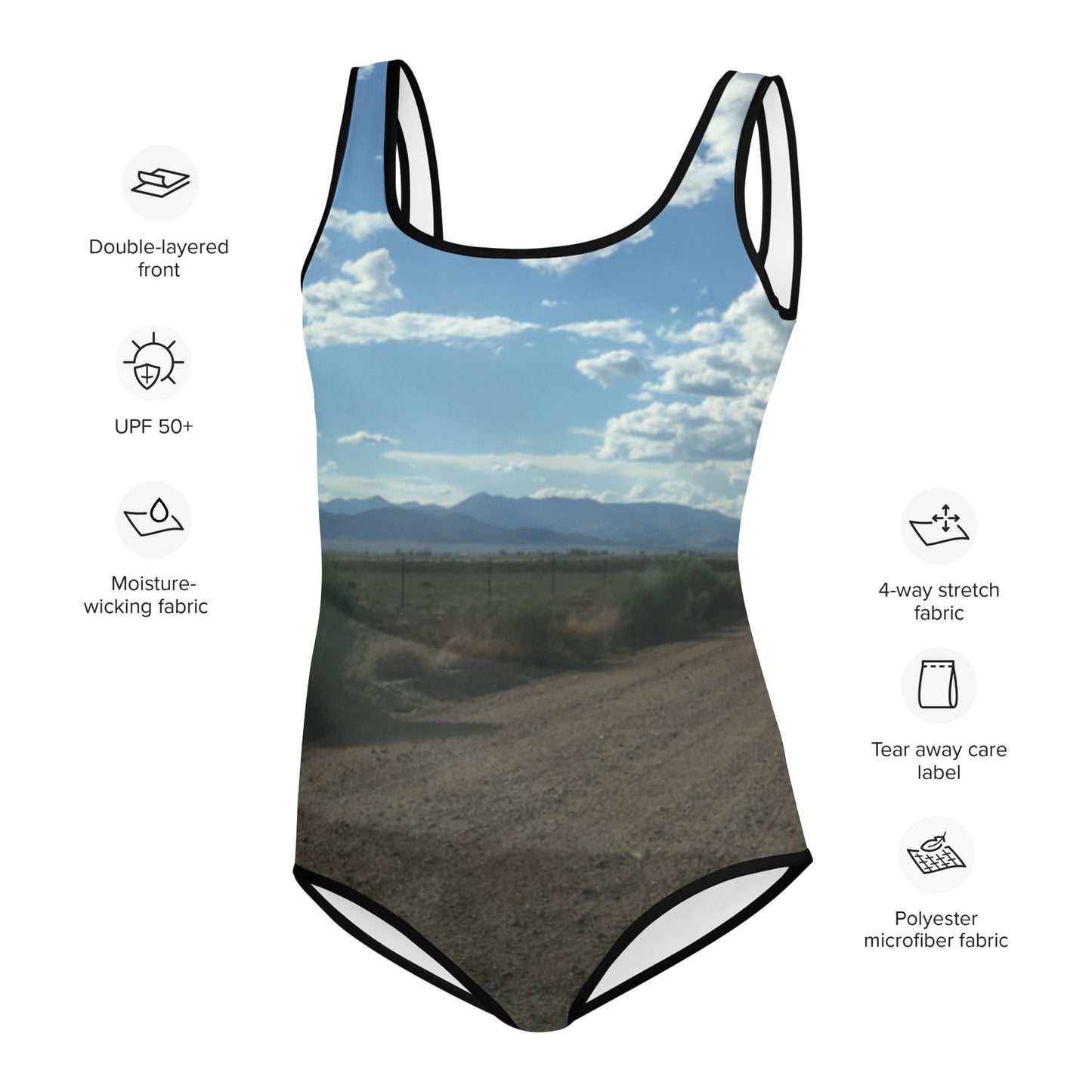 YOUTH SWIMSUIT : COLORADO OPEN ROAD